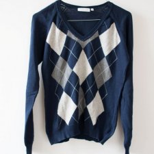 Sweterek w romby
