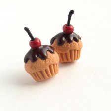 Sztyfty Mini Muffinki z wisienką