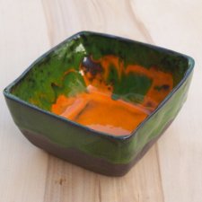 Zielono-pomarańczowa-kwadratowa