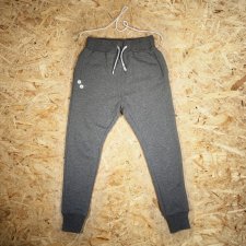 LONG PANTS UNISEX 2 BUTTONS spodnie dresowe długie - Szary