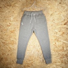 LONG PANTS UNISEX 2 BUTTONS spodnie dresowe długie - Jasno szare