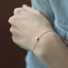 16k Gold Plated Tiny Star Bracelet