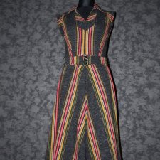 Symetria - sukienka vintage S M