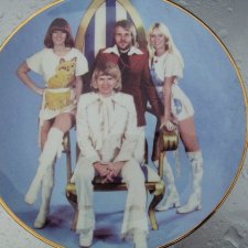 ABBA Colectors Plate   by Lawrence Seymour