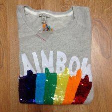 BLUZA Rainbow ZARA NOWA!!!