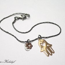 SREBRO 925. NITKA - FATIMA
