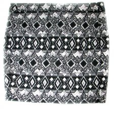 H&M Spódnica mini w geometryczne wzory