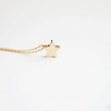 16k Gold Plated Star Necklace