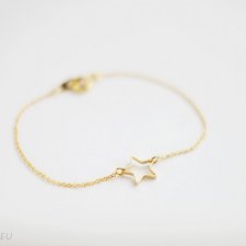 16k Gold Plated Star Bracelet