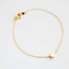 16k Gold Plated Tiny Dot Bracelet