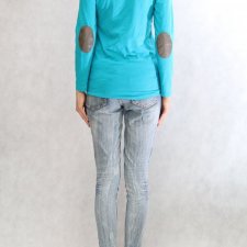 (nowa) z łatkami na łokcie