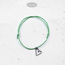 Love Green 13 - bransoletka ze srebrną zawieszką