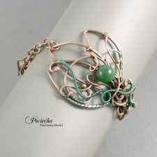 Green fairy - bransoletka w zieleni