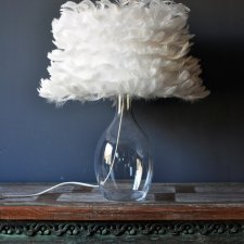 Lampka stołowa ANGEL podstawa + abażur mała