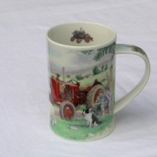 Vintage Dunoon   Happy Days oryginalny porcelanowy kubek