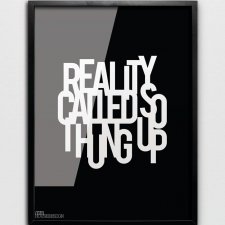 REALITY BLACK 40x50