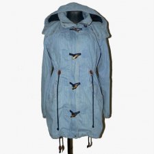 Jeansowa parka