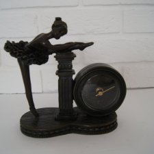 Zegar, zegarek baletnica - zegar kominkowy