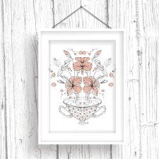 Filiżanka Herbaty... art print 30x40 cm.