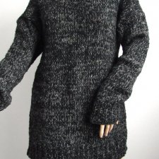 gruby sweter M / L