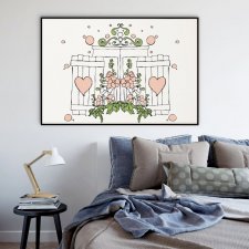 Wiejskie Okiennice... art print A4