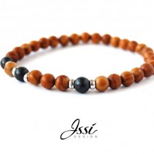 bransoletka męska SIMPLE STONES ( jaspis & hematyt)