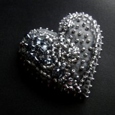 heart / silver- rezerwacja!