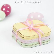 Podkładki w pastelach