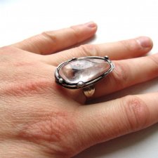 Kryształowy - pierścionek