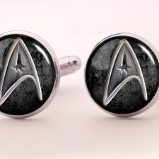 Star trek - spinki do mankietów - Egginegg