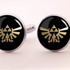 Zelda Hyrule - spinki do mankietów - Egginegg