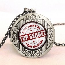 Top secret - sekretnik z łańcuszkiem - Egginegg