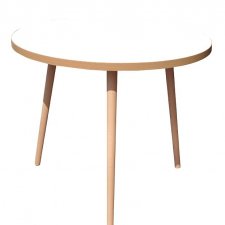 Coffee Table LUMI 65 biały