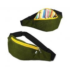 NERKA SASZETKA UNISEX żółty zamek
