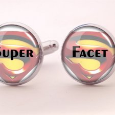 Super Facet - spinki do mankietów - Egginegg