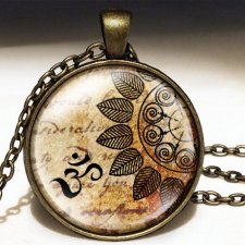 Chakra - duży medalion z łańcuszkiem - Egginegg