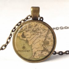 Middle Earth - medalion z łańcuszkiem - Egginegg