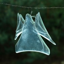 ANIOŁ WISZĄCY WARSTWOWY 11 CM  pamiątka figurka Komunia Św. Chrzest