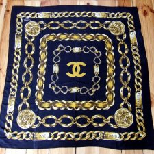 Chanel printed scarf 2