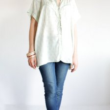 tunika vintage H&M przewiewna luźna wygodna