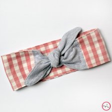 kokardka w kratkę :)
