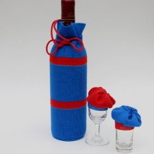 dla dwojga; etui na butelkę