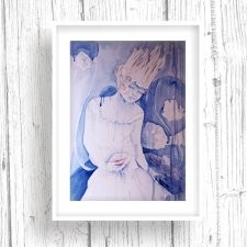 White Queen... art print