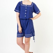 Ahoy cotton summer play suit