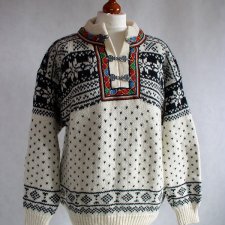 SWETER NORWESKI ORYGINALNY