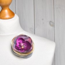 Elegancka broszka KWIATEK Pracownia Zolla
