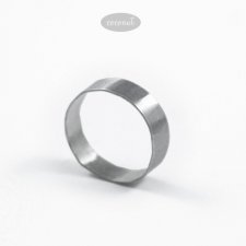 OBRĄCZKA UNEVEN - srebro