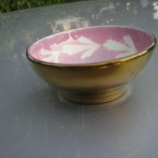 Gray Pottery stoke  - on - TRENT made in England złoto i róż