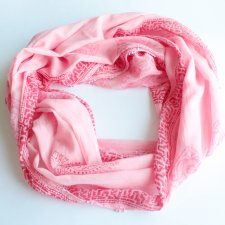 Bawełniany niebanalny szal