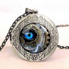 Steampunk - sekretnik z łańcuszkiem - Egginegg